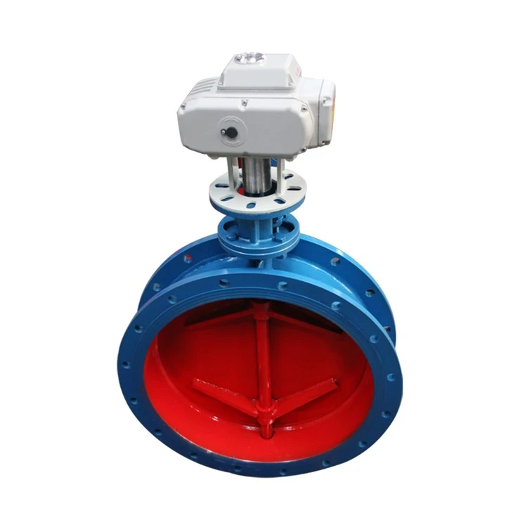 Flange Air Duct Control Motorized Damper Valve