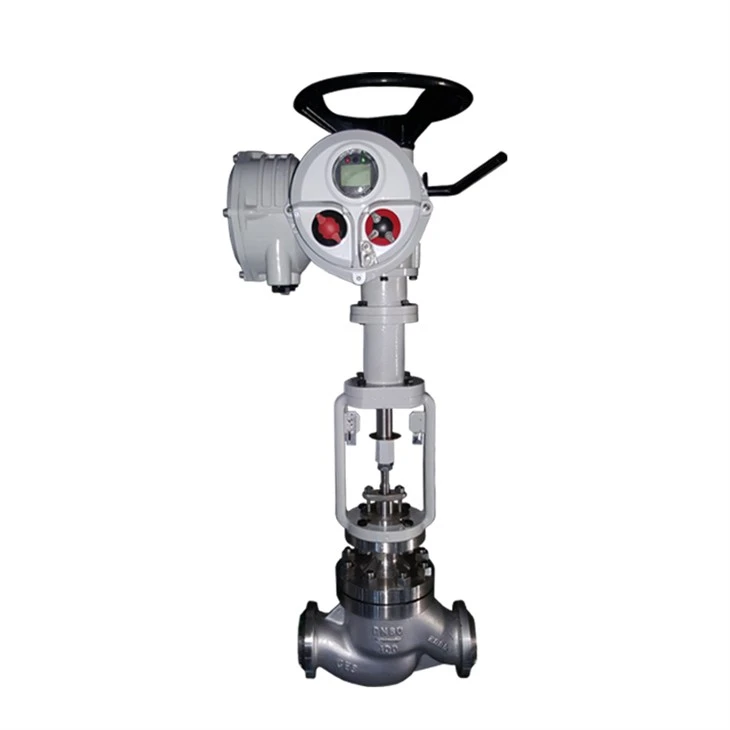 Welded Motorized Flow Sleeve Control Valve
